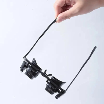 LED Illuminated Head Mounted Magnifying Glasses